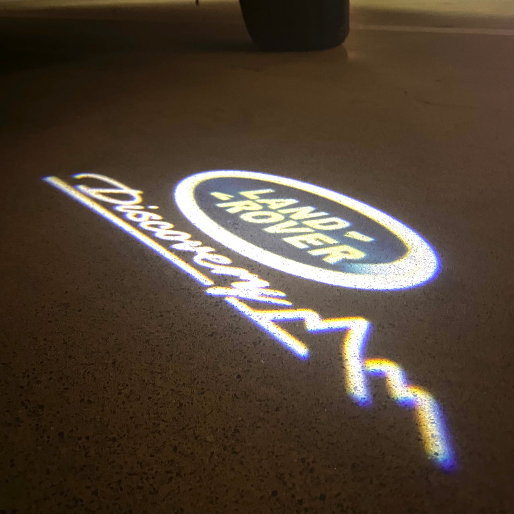 Land Rover LOGO PROJEKTORLEUCHTEN Nr.04 (Anzahl 1 = 1 Sätze / 2 Türleuchten)