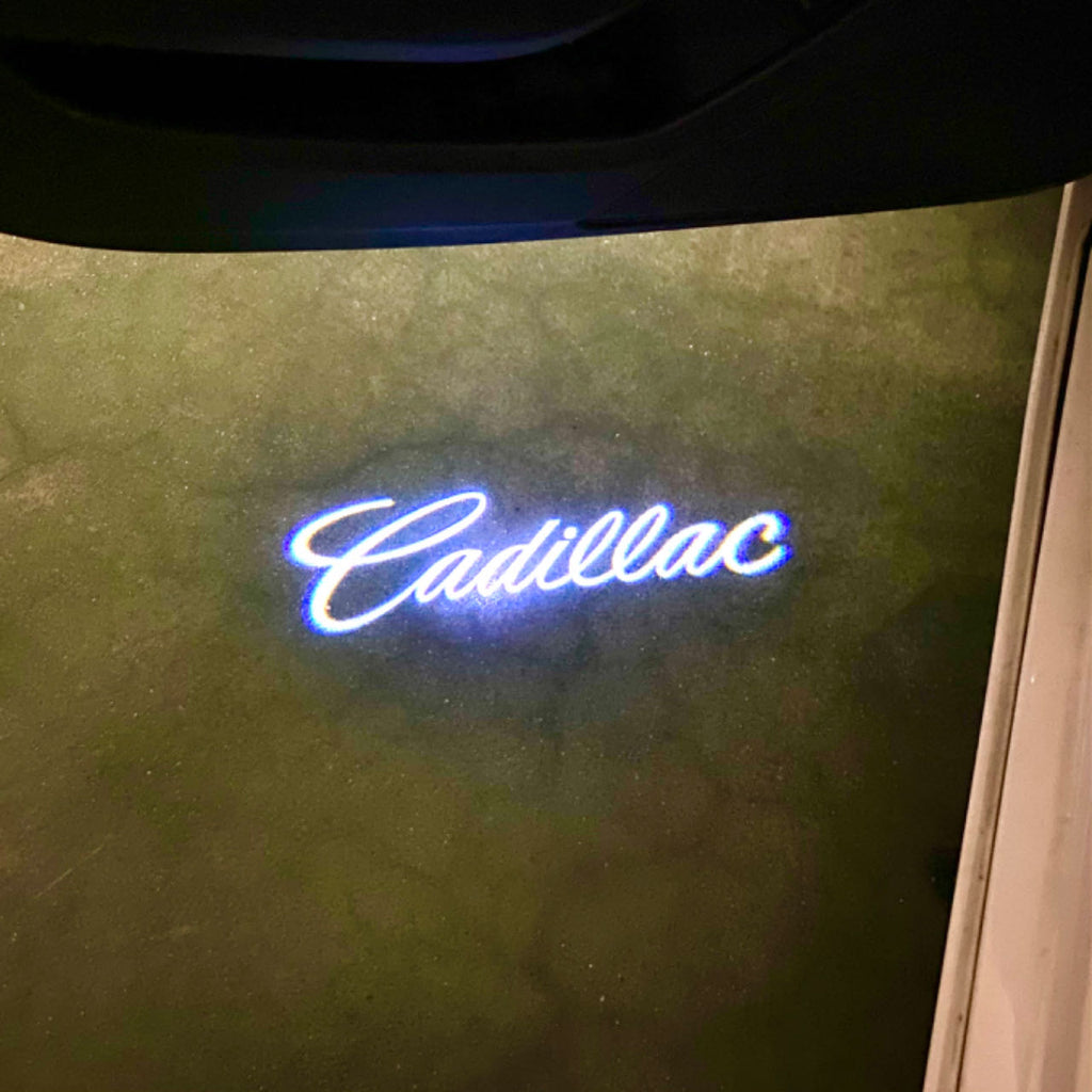 AUDI LOGO PROJECTOT LIGHTS Nr.19 (quantité 1 = 2 Logo Films /2 feux de porte)