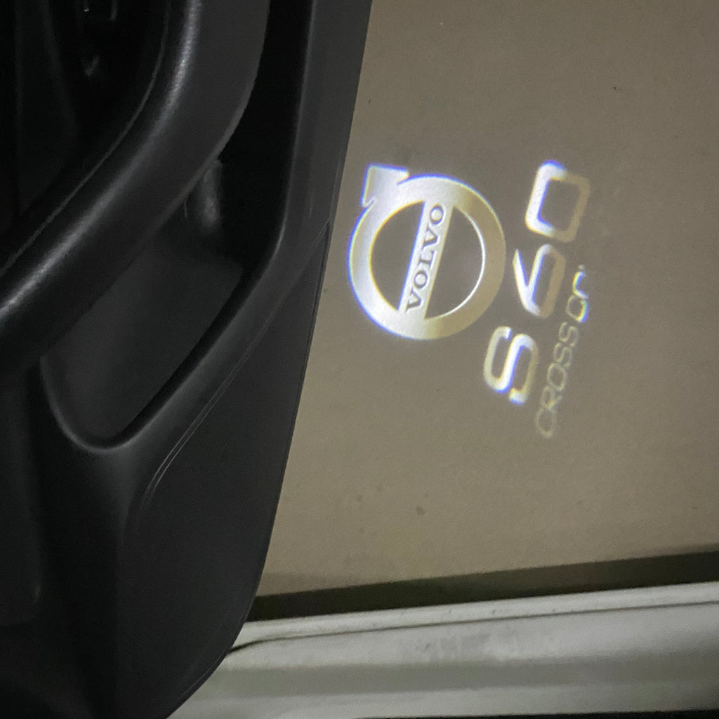 Volvo LOGO PROJECROTR LIGHTS Nr.110 (cantidad 1 = 2 logo película / 2 luces de puerta)