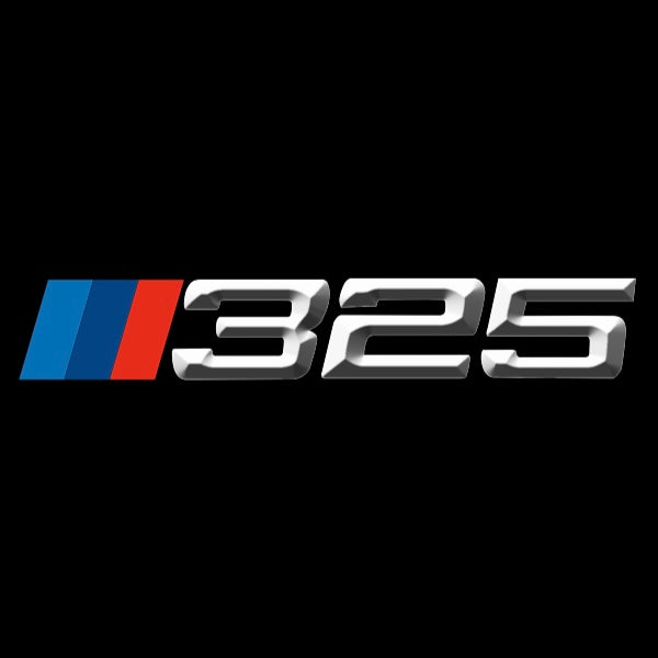 BMW M3 LOGO PROJECTOR LIGHTS Nr.24 (الكمية 1 = 1 مجموعة / 2 أضواء باب)