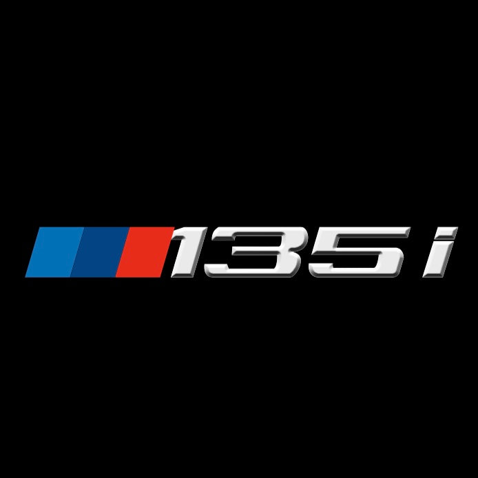 BMW M3 LOGO PROJECTOR LIGHTS Nr.24 (الكمية 1 = 1 مجموعة / 2 أضواء باب)