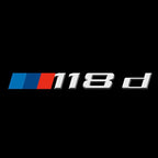 BMW M3 LOGO PROJECTOR LIGHTS Nr.24 (الكمية 1 = 1 مجموعة / 2 أضواء باب)