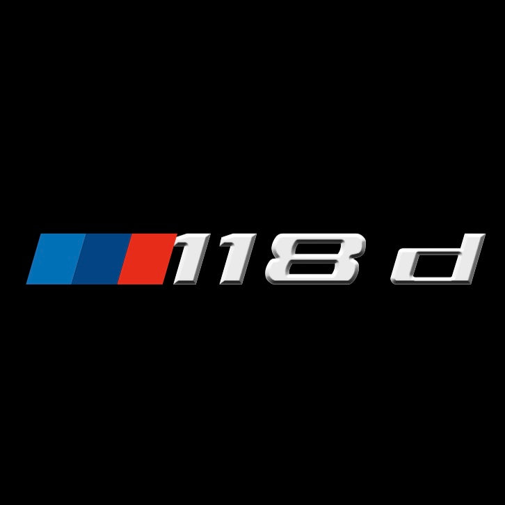 BMW M3 LOGO PROJECTOR LIGHTS Nr.24 (الكمية 1 = 1 مجموعة / 2 أضواء باب)