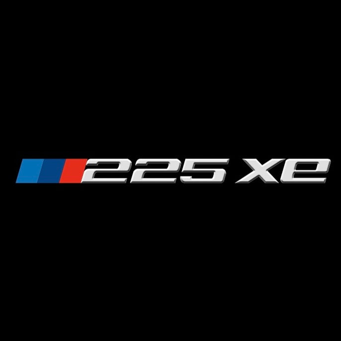BMW M3 LOGO PROJECTOR LIGHTS Nr.24 (الكمية 1 = 1 مجموعة / 2 أضواء باب)