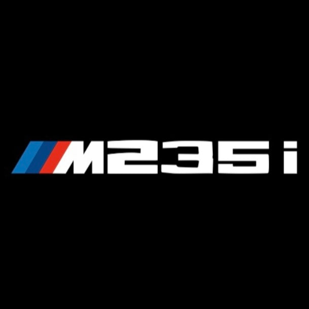 BMW M3 LOGO PROJECTOR LIGHTS Nr.24 (الكمية 1 = 1 مجموعة / 2 أضواء باب)