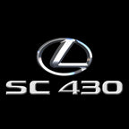 LEXUS LOGO PROJECROTR LIGHTS Nr.01 (Menge 1 = 1 Sets/2 Türleuchten)