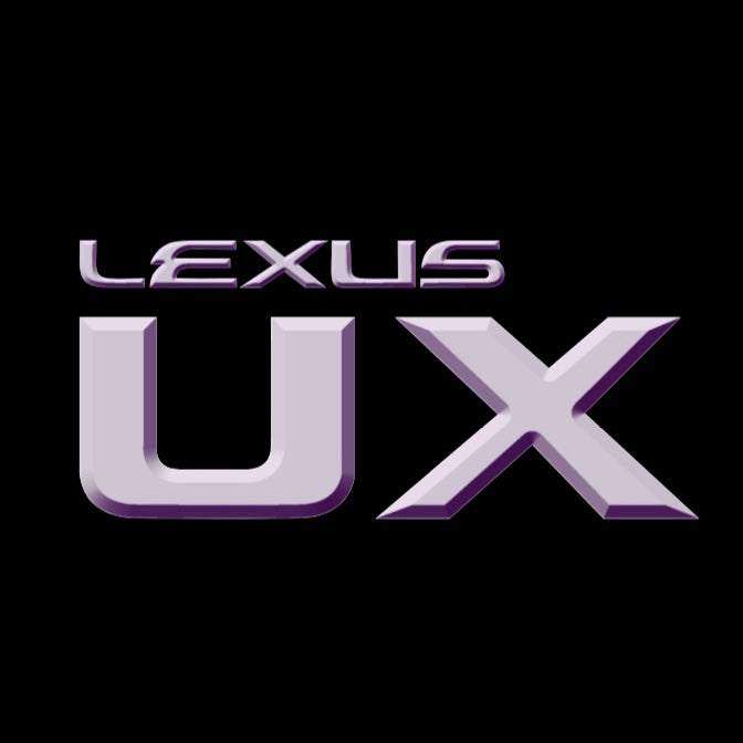 LEXUS  UX  LOGO PROJECROTR LIGHTS (quantity 1 = 1 sets/2 door lights)Nr.01a3