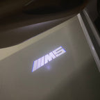 BMW M3 LOGO PROJECTOT LIGHTS Nr.24 (Menge 1 = 1 Sets/2 Türleuchten)