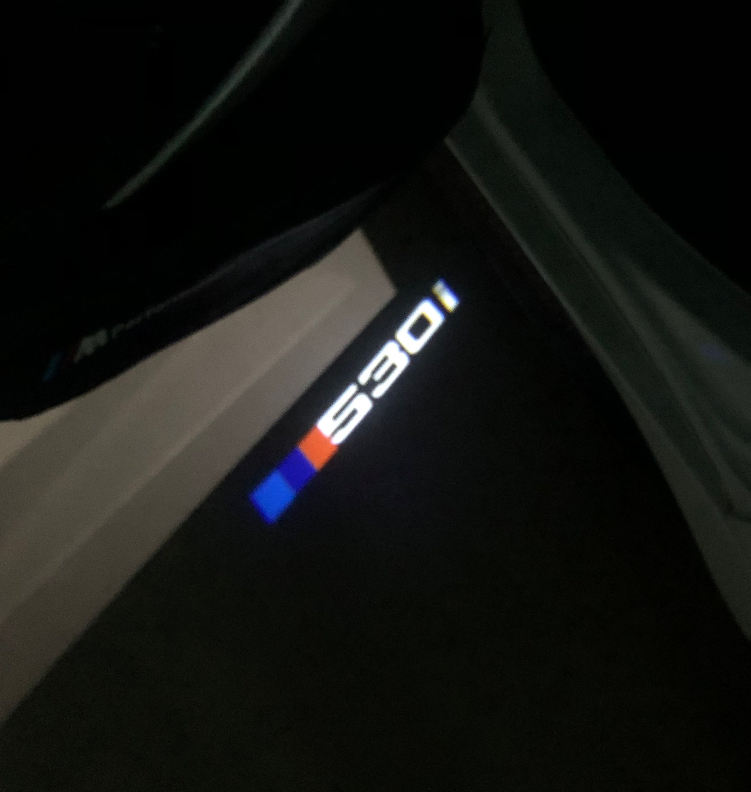 BMW M3 LOGO PROJECTOT LIGHTS Nr.24 (quantità 1 = 1 set/2 luci porta)