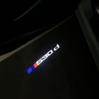 BMW M3 LOGO PROJECTOR LIGHTS Nr.24 (الكمية 1 = 1 مجموعة / 2 أضواء باب)