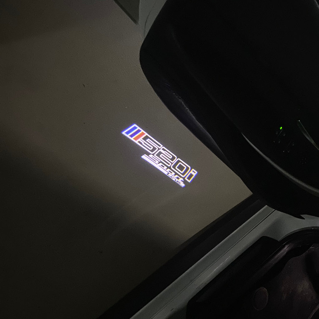 BMW M3 LOGO PROJECTOT LIGHTS Nr.24 (Menge 1 = 1 Sets/2 Türleuchten)