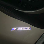 ÉCLAIRAGE DE PROJECTEUR BMW M3 LOGO Nr.24 (quantité 1 = 1 jeux / 2 feux de porte)