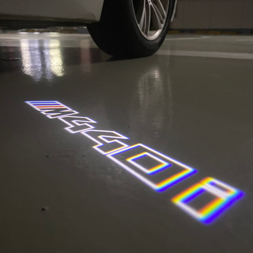 BMW M3 LOGO PROJECTOT LIGHTS Nr.24 (quantità 1 = 1 set/2 luci porta)