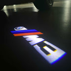 BMW M3 LOGO PROJECTOR LIGHTS Nr.24 (الكمية 1 = 1 مجموعة / 2 أضواء باب)