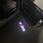 BMW M3 LOGO PROJECTOR LIGHTS Nr.24 (الكمية 1 = 1 مجموعة / 2 أضواء باب)