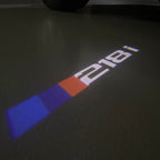 BMW M3 LOGO PROJECTOR LIGHTS Nr.24 (الكمية 1 = 1 مجموعة / 2 أضواء باب)
