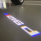 BMW M3 LOGO PROJECTOR LIGHTS Nr.24 (الكمية 1 = 1 مجموعة / 2 أضواء باب)
