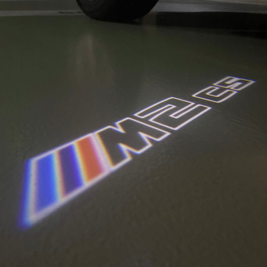 BMW M3 LOGO PROJECTOT LIGHTS Nr.24 (quantità 1 = 1 set/2 luci porta)