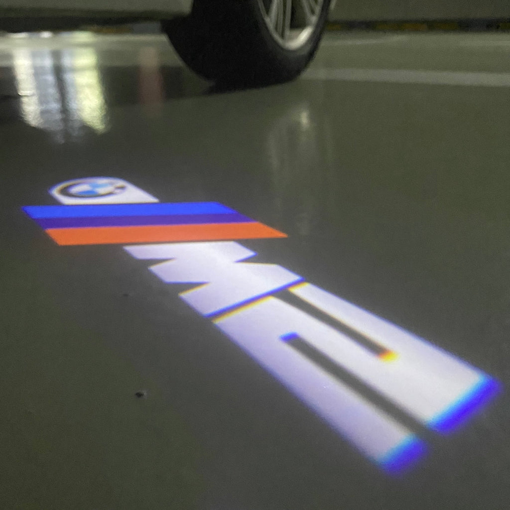 BMW M3 LOGO PROJECTOT LIGHTS Nr.24 (Menge 1 = 1 Sets/2 Türleuchten)