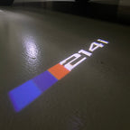 BMW M3 LOGO PROJECTOR LIGHTS Nr.24 (الكمية 1 = 1 مجموعة / 2 أضواء باب)