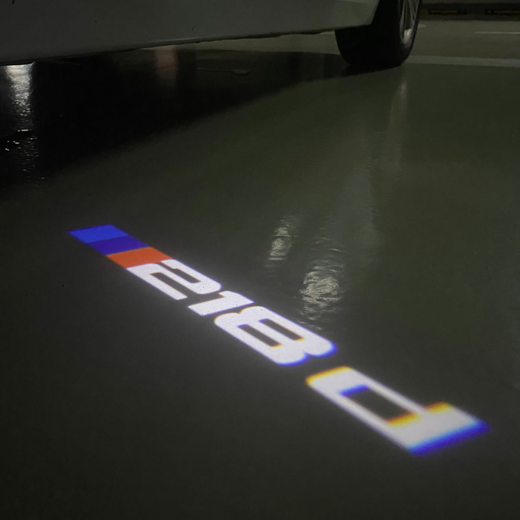 BMW M3 LOGO PROJECTOT LIGHTS Nr.24 (Menge 1 = 1 Sets/2 Türleuchten)
