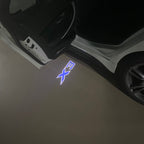 LUCES DE PROYECTOR DEL LOGOTIPO BMW M3 Nr.24 (cantidad 1 = 1 juegos / 2 luces de puerta)