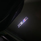 LUCES DE PROYECTOR DEL LOGOTIPO BMW M3 Nr.24 (cantidad 1 = 1 juegos / 2 luces de puerta)