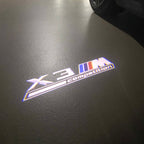 BMW M3 LOGO PROJECTOT LIGHTS Nr.24 (Menge 1 = 1 Sets/2 Türleuchten)