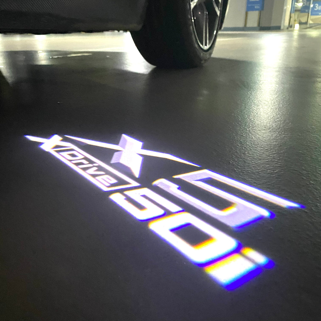 BMW  X5 XDrive 50i LOGO PROJECTOT LIGHTS (quantity 1 = 1 sets/2 door lights) Nr.6024q0t063