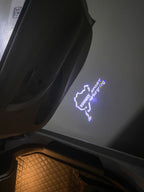 LUCES ABT LOGO PROJECROTR Nr.123 (cantidad 1 = 2 película con logotipo y 2 luces de puerta)