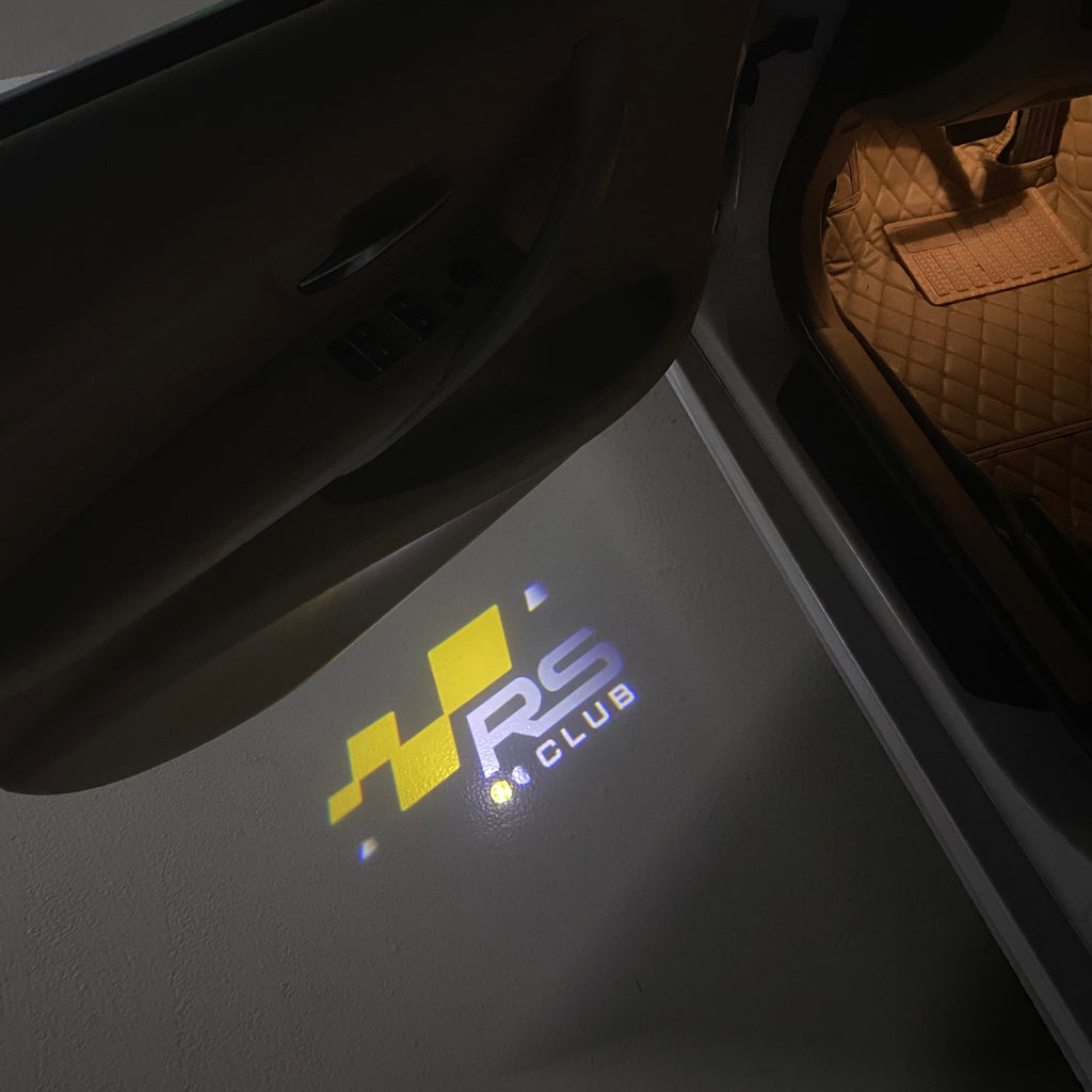 LUCES ABT LOGO PROJECROTR Nr.123 (cantidad 1 = 2 película con logotipo y 2 luces de puerta)
