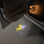 LUCES ABT LOGO PROJECROTR Nr.123 (cantidad 1 = 2 película con logotipo y 2 luces de puerta)