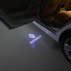RENAULT ORIGINAL LOGO PROJECROTR LIGHTS Nr.0963 (quantity  1 =  2 Logo Film & 2 door lights)