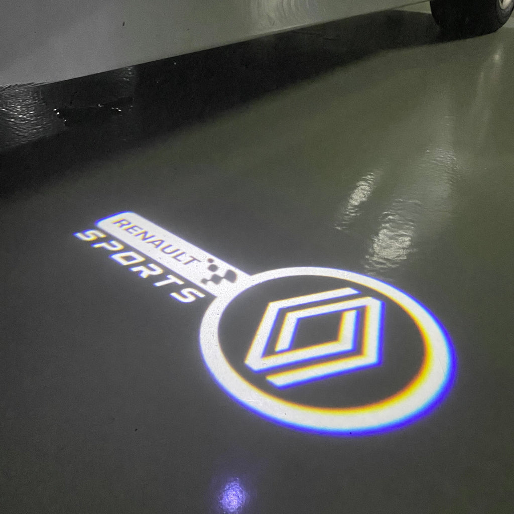 LUCES ABT LOGO PROJECROTR Nr.123 (cantidad 1 = 2 película con logotipo y 2 luces de puerta)