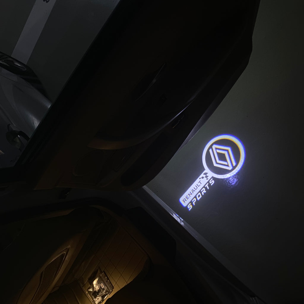 LUCES ABT LOGO PROJECROTR Nr.123 (cantidad 1 = 2 película con logotipo y 2 luces de puerta)