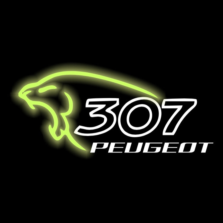 BMW M3 LOGO PROJECTOR LIGHTS Nr.24 (الكمية 1 = 1 مجموعة / 2 أضواء باب)