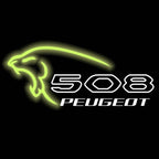 BMW M3 LOGO PROJECTOR LIGHTS Nr.24 (الكمية 1 = 1 مجموعة / 2 أضواء باب)