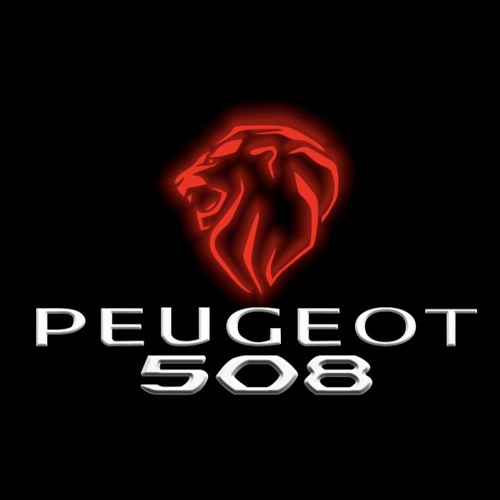 PEUGEOT  508  LOGO PROJECTOT LIGHTS (quantity 1 = 1 sets/2 door lights) Nr.6024q46