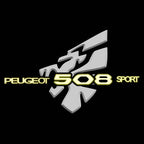 PEUGEOT  508 SPORT  LOGO PROJECTOT LIGHTS (quantity 1 = 1 sets/2 door lights) Nr.6024q48