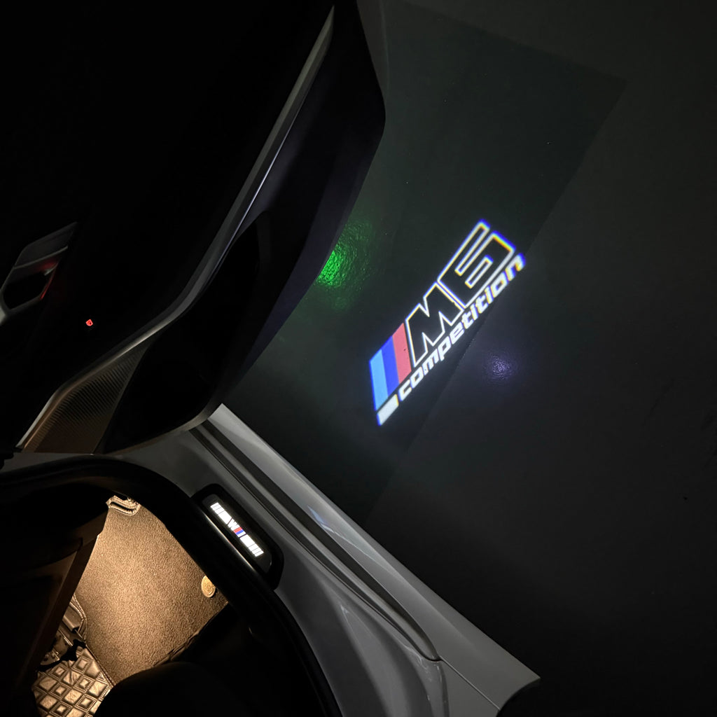 BMW M3 LOGO PROJECTOT LIGHTS Nr.24 (quantità 1 = 1 set/2 luci porta)