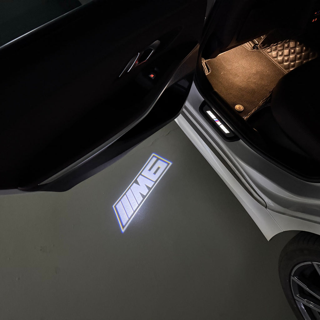 BMW M3 LOGO PROJECTOT LIGHTS Nr.24 (quantità 1 = 1 set/2 luci porta)