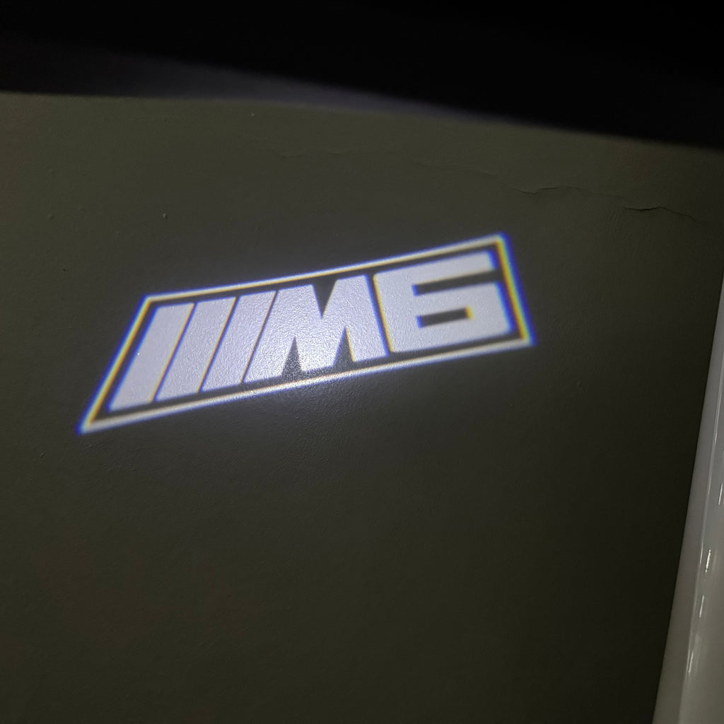 BMW M3 LOGO PROJECTOT LIGHTS Nr.24 (quantità 1 = 1 set/2 luci porta)