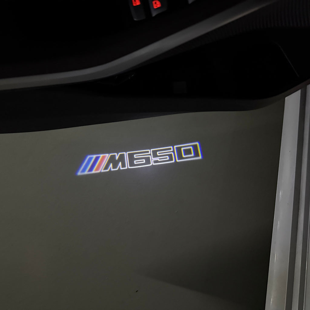BMW M3 LOGO PROJECTOT LIGHTS Nr.24 (quantità 1 = 1 set/2 luci porta)