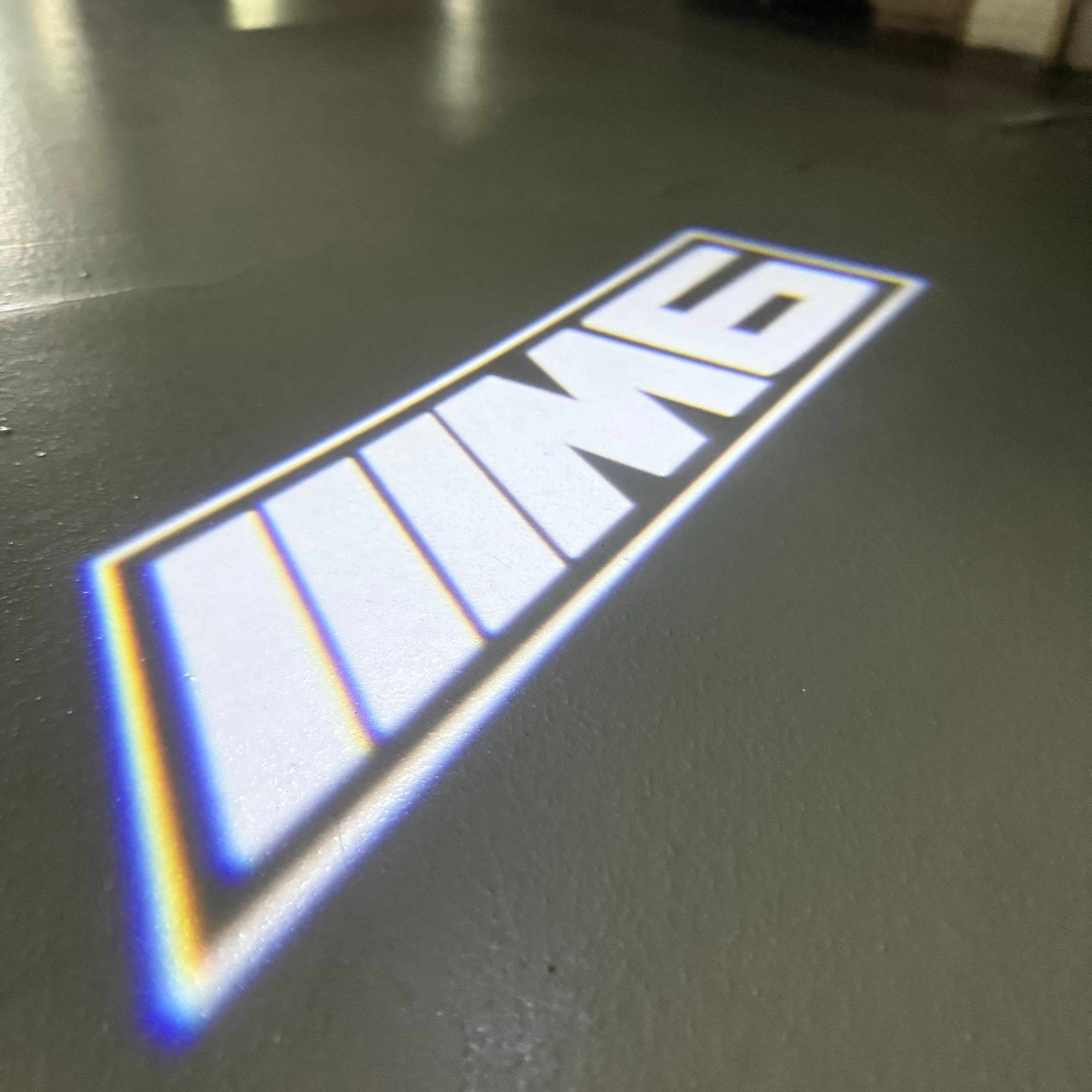 BMW M3 LOGO PROJECTOT LIGHTS Nr.24 (quantità 1 = 1 set/2 luci porta)