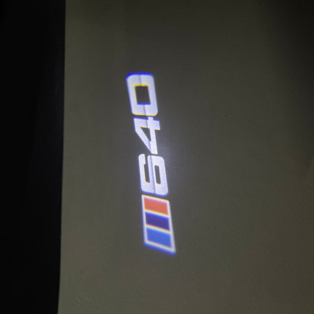 BMW M3 LOGO PROJECTOT LIGHTS Nr.24 (Menge 1 = 1 Sets/2 Türleuchten)