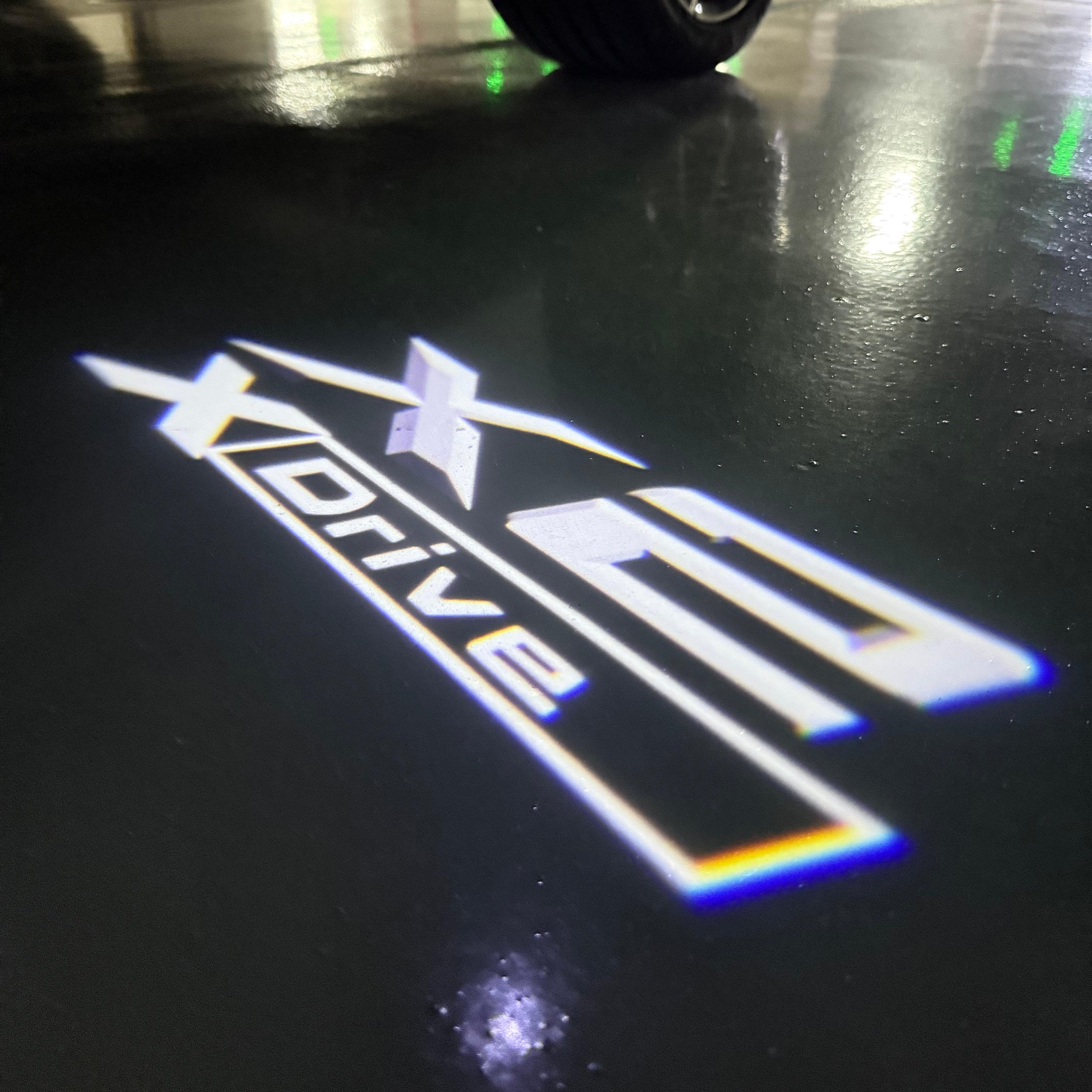 ÉCLAIRAGE DE PROJECTEUR BMW M3 LOGO Nr.24 (quantité 1 = 1 jeux / 2 feux de porte)