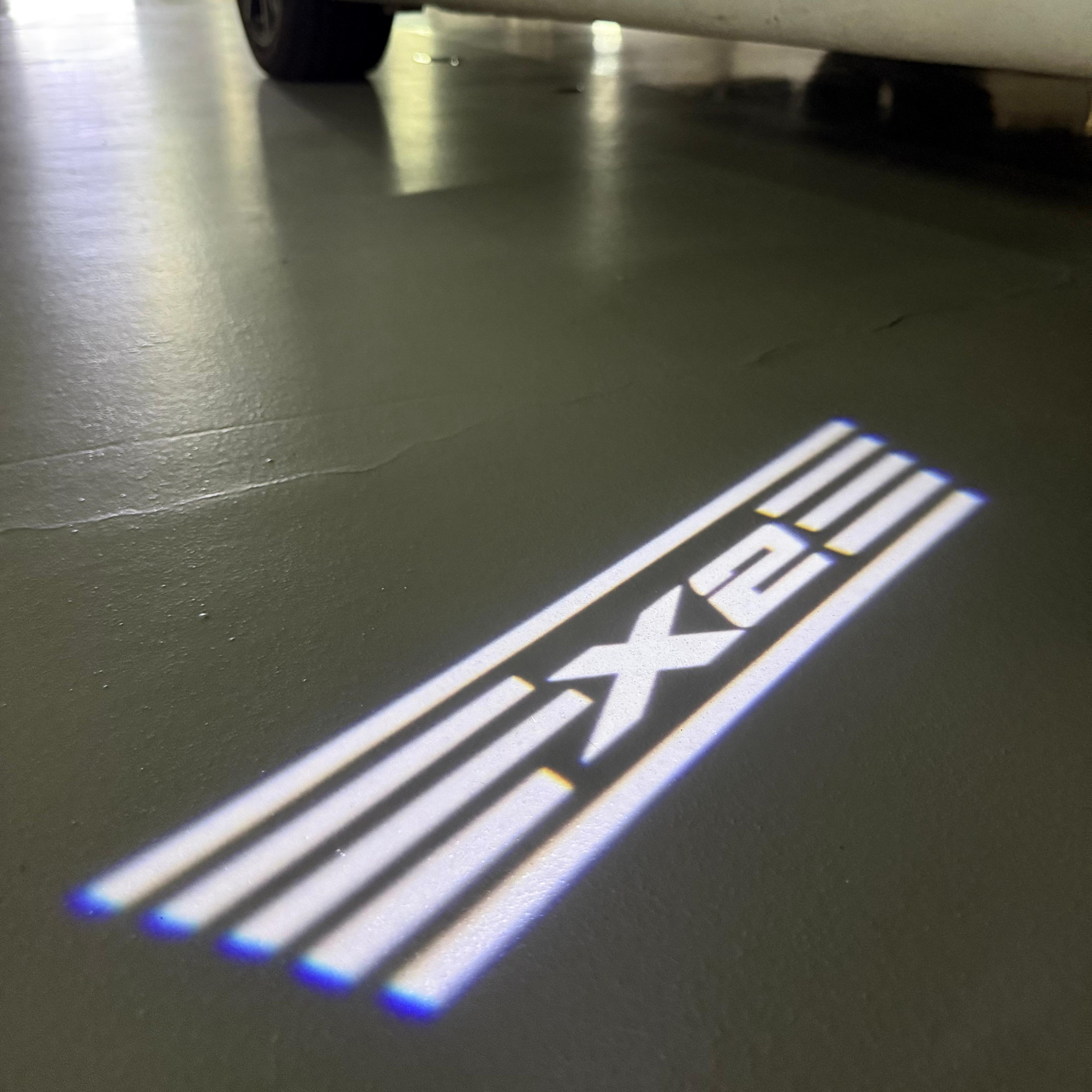 ÉCLAIRAGE DE PROJECTEUR BMW M3 LOGO Nr.24 (quantité 1 = 1 jeux / 2 feux de porte)
