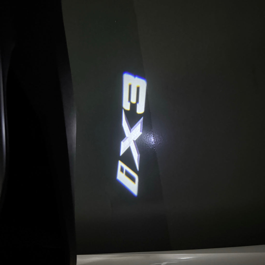 BMW M3 LOGO PROJECTOT LIGHTS Nr.24 (Menge 1 = 1 Sets/2 Türleuchten)