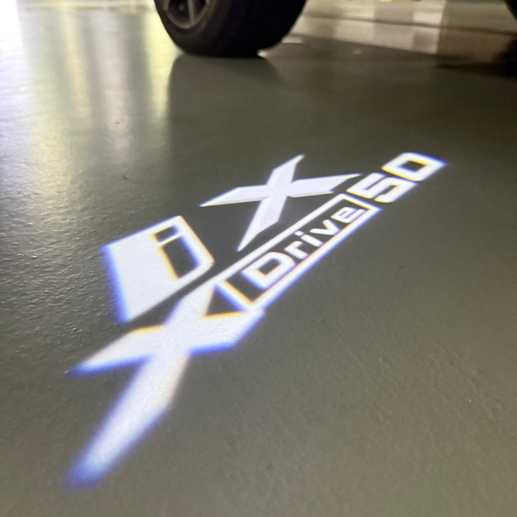 LUCES DE PROYECTOR DEL LOGOTIPO BMW M3 Nr.24 (cantidad 1 = 1 juegos / 2 luces de puerta)