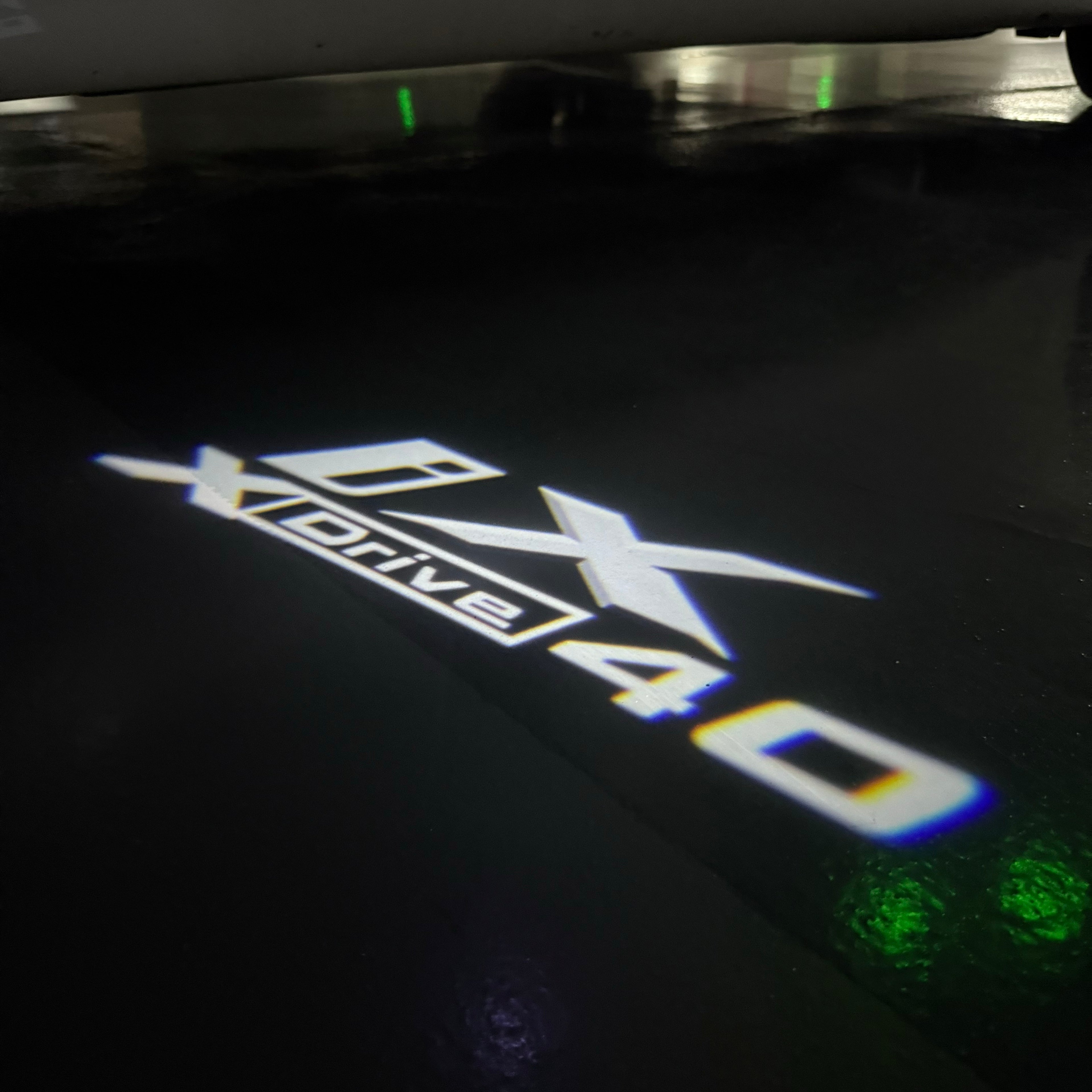 ÉCLAIRAGE DE PROJECTEUR BMW M3 LOGO Nr.24 (quantité 1 = 1 jeux / 2 feux de porte)